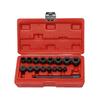 17pc Carbon Steel Clutch Alignment System Tool Set 0.1mm Error Control For 99% Car Models Includes Portable Storage Case
