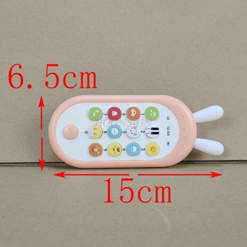 Baby-Mobile Spielzeug - Kinder Baby Früherziehung Musik Beißbar Simulation Telefon Mädchen 1 Jahr Alt