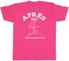 Apres Ski Unisexs TShirt Snow Lovers Club Skiing Tee Gift