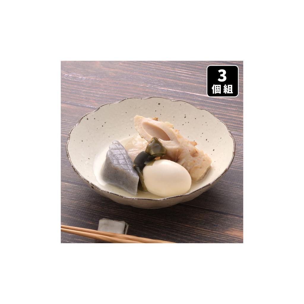 Marukama Touki Mino Ware White Decorative Medium Bowls (Set of 3) that Make Food Stand Out