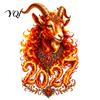 Reusable Window Ornaments Chinese New Year Sticker, 2027 Goat Static Clings, Office Holiday Stickers Lunar Xmas Decor for Home Shop Decoration