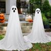 Halloween Decorations 1 Pack Outdoor Halloween Party Decorations Indoor Spooky Ghost Decor with Remote Control String Light