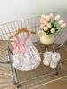 Baby Girl Summer Bow Strap Cute Cartoon Bodysuit Romper