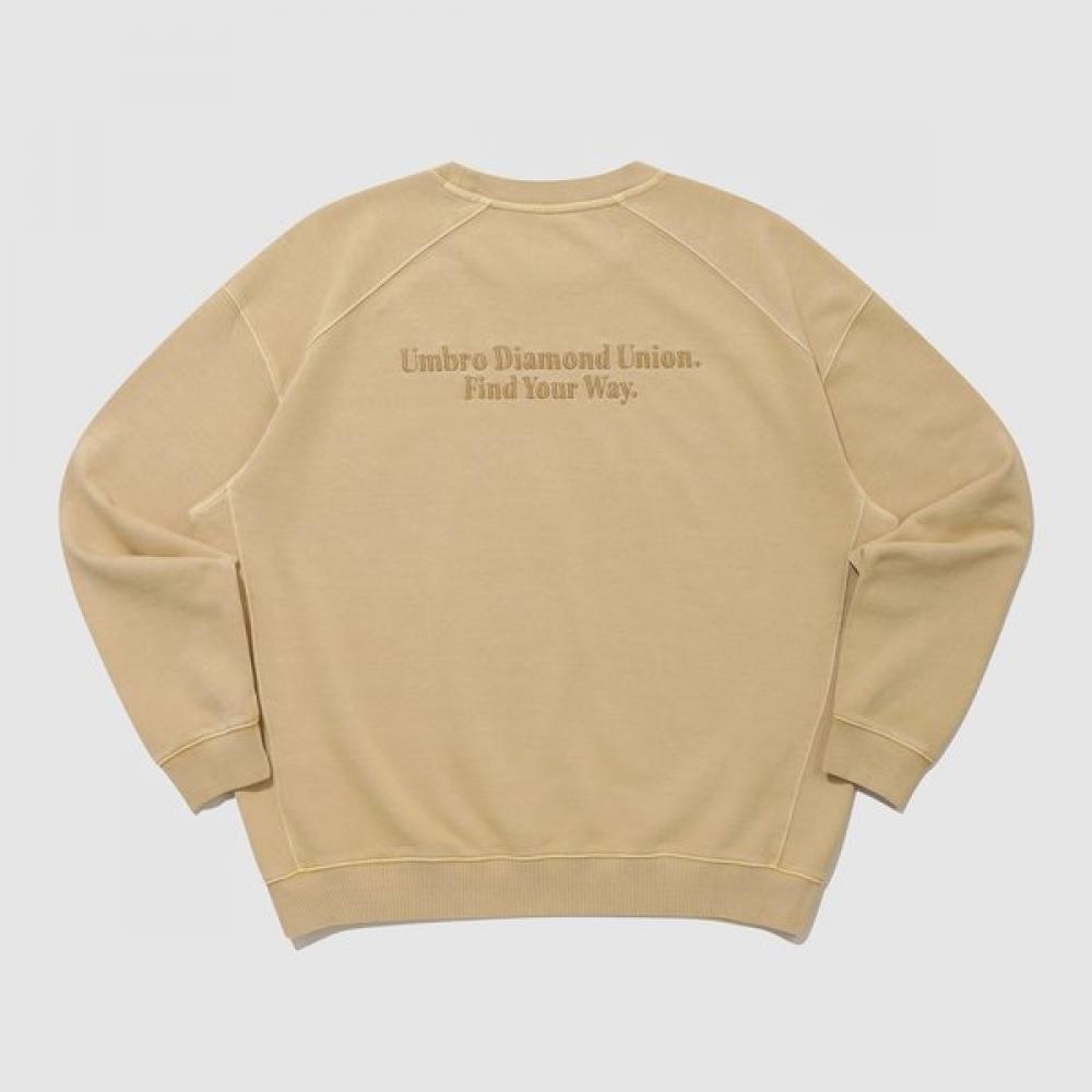 Umbro 25 S S Wayfinder Garment Dye SweatShirt uq121cfS11