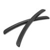 No-drill Adhesive Wheel Arch Bumper Strip Car Rubber Bumper Strip PVC Anti-scratch Automotive Exterior Trim Strip 2Pcs Universal