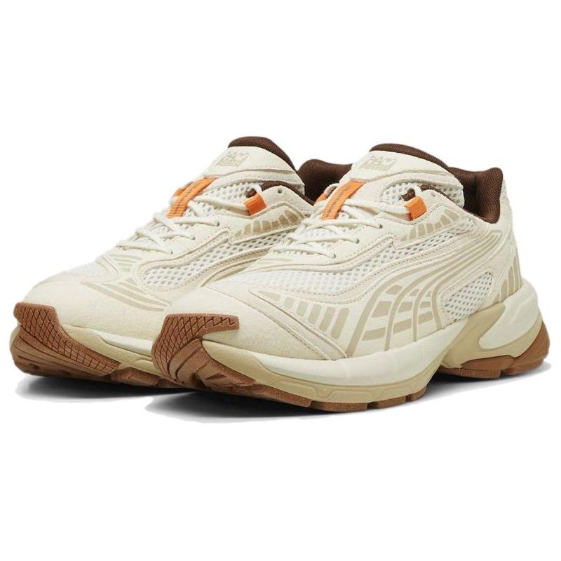 P.A.M. x PUMA Velophasis Homme Ivoire Givré Chaussures Décontractées Basses Maille Confortables Polyvalentes 396041-01