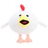 Cute White Chicken Gun Chick Plush Toys Movie Stuffed Animals Cute Soft Stuffed Chook Plush Dolls For Kids Fans Birthday Gifts