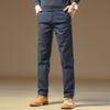 Autumn Casual Pants High-end Comfortable Pants Men's Slim-fitting Straight Autumn and Winter Business Pants Versatile Trousers