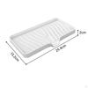 Kitchen Soap Tray, Sink Sponge Tray Holder Self Draining Silicone