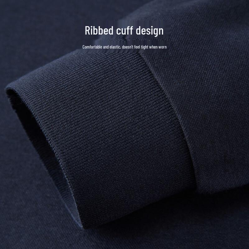 Shanshan Herren Business Casual Jacquard Polo Langarm-T-Shirt