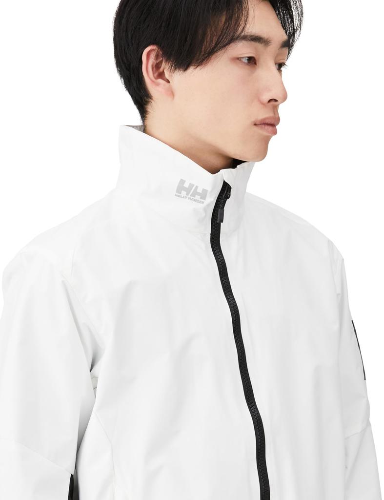 Helly Hansen Esperi Light Sailing Size 2XL Jacket, Water-Repellent, Unisex, White, (HH12401)