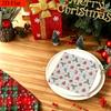20pcs Disposable Napkins with Christmas Elements Pattern Print for Wedding,Parties,and Daily Use for Thanksgiving Fall Christmas Table Decoration