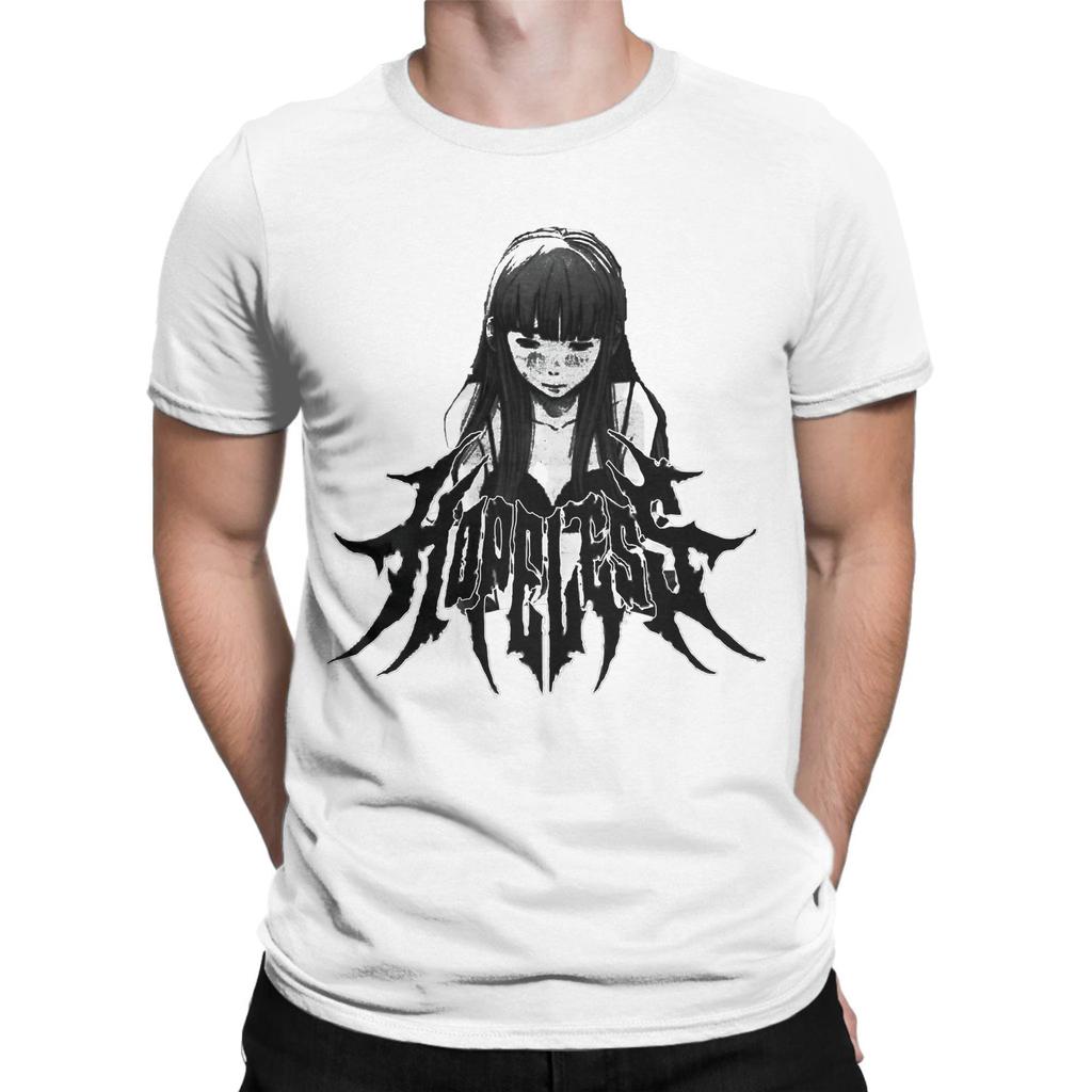 Unisex Women TShirt Oyasumi Goodnight Punpun Pocket Pure Cotton Tee Shirt Short Sleeve Aiko Tanaka Anime T Shirts Clothing Summer