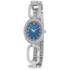 Watch - Tura - Oval Stainless Steel - Blue Dial - Quartz, Water Resistant 3 Bar