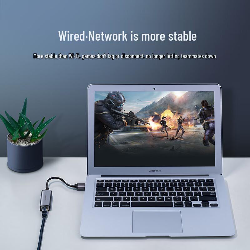 UGREEN USB 2.0 to RJ45 100Mbps Ethernet Adapter (CN version)