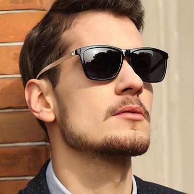 Aluminium Magnesium Gepolariseerde Zonnebril Voor Mannen Luxe Merk Designer Retro Vintage Mode Vierkante Zonnebril