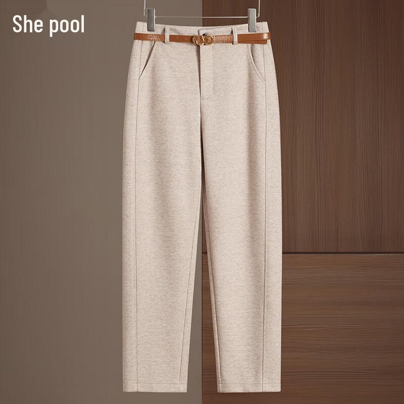 

Women s High-Waist Cropped Harem Pants M
