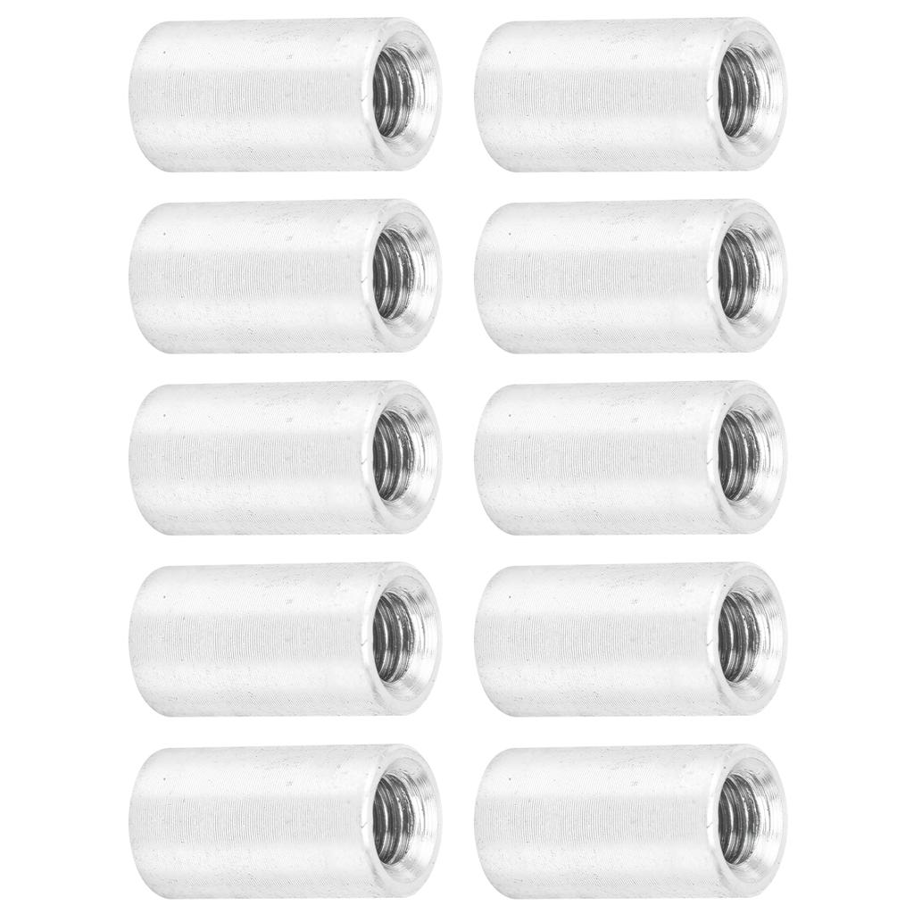 10 stk. Rund avstandsstykke Aluminiumslegering Innvendig gjenge Støttesøyle Koblingssøyle Avstandsstykke M4x0,7mmLang 11mm