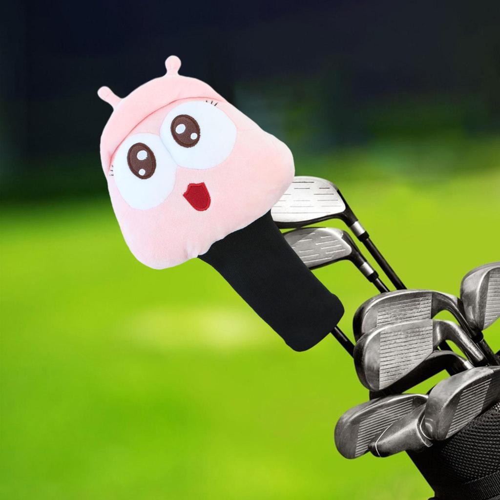 Animal Head Golf Wood Headcover Club Cover 1 No, Funny Scratch Resistant, Knitted Practical