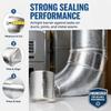 Watertight Seal Heat Resistant Tape Airtight Seal Reflective Tape  Ductwork