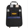 Car Multifunctional Seat Back Storage Box Car Hanging Bag Tissue Box Car Felt  Storage Bag