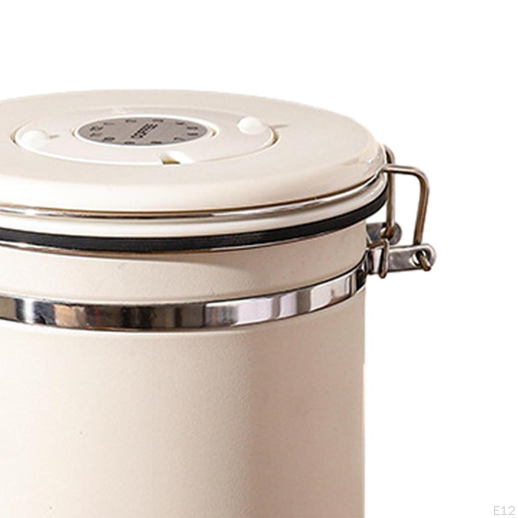 Kaffebønnebeholder Te Sukkerbeholdere med Datoopptak Verktøy Lufttett Oppbevaringstank Husholdning