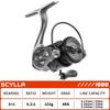Mavllos SCYLLA II 122g Lightweight Spinning Reel Carbon Gear 4kg Drag 1000 1000S Sizes Dedicated To Micro Trout and Bass Finesse Frame, 5.21 Ratio,
