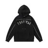Mens Oversized Gradient Letter Embroidered Hooded Sweatshirt Set Streetwear Casual Tracksuit