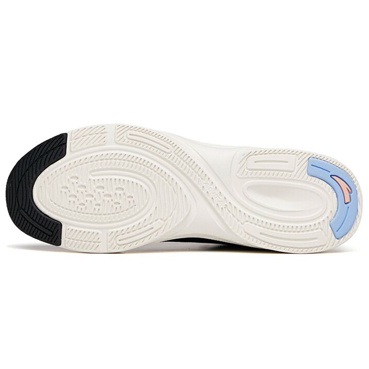 Anta Breathable Running Shoes Women Sneakers Black 122125585S-1