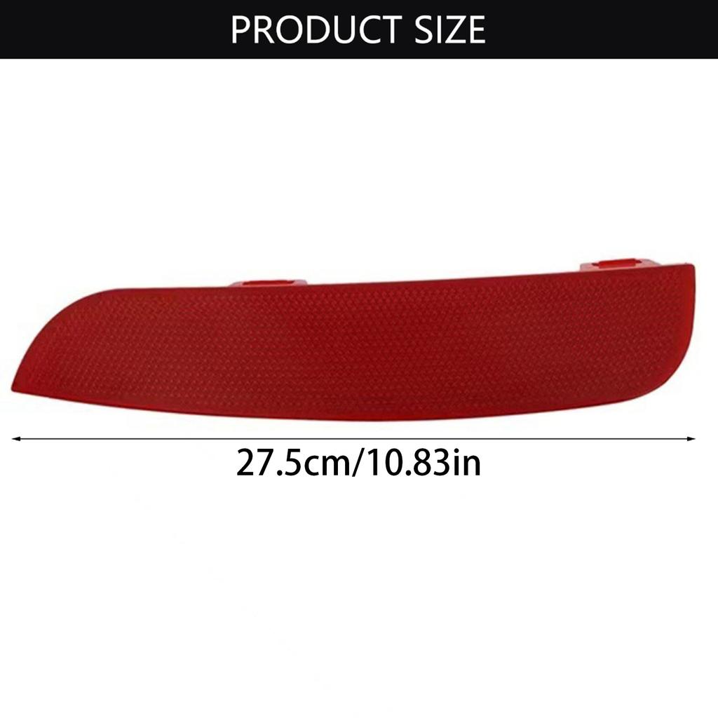Auto Heckstoßfänger Reflektorlampe Reflektorverkleidung Reflektierende Streifen Zubehör für Volvo S40 V50 2008-2015
