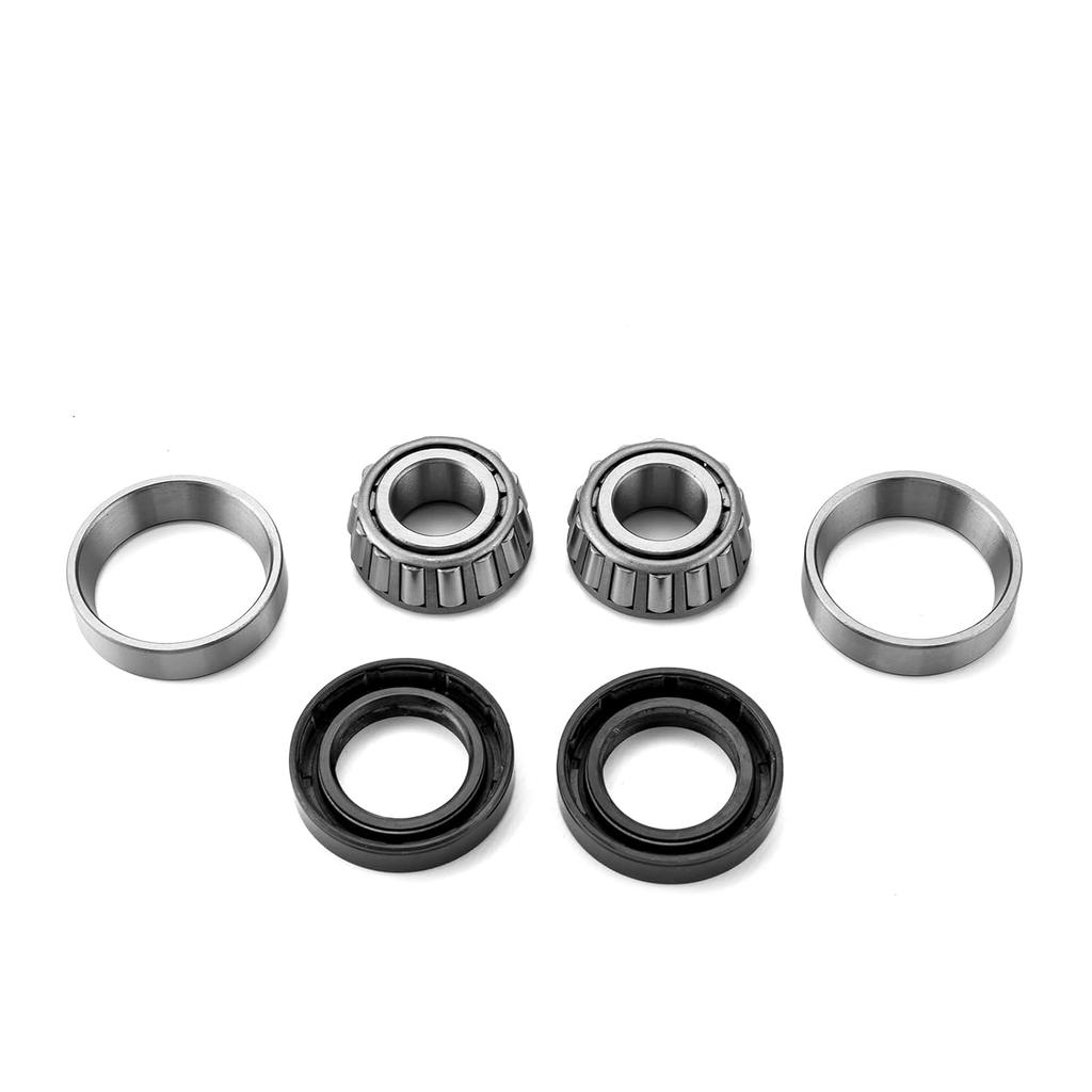 Mofun Radlager und Dichtungssatz Vorne/Hinten Kompatibel mit Harley Softail Dyna Sportster Road King Electra Glide 1973-1999, Ersetzt #9052 und