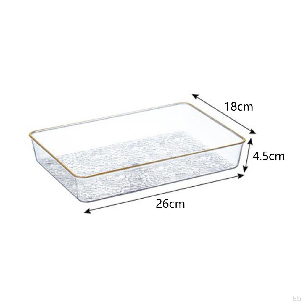 Elegant Rectangular Tray for Home and Office Organization