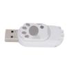 Flash Drive Portable Large Storage Stick Cat Paw Shape U Disk for Computer LaptopGrey 64GB