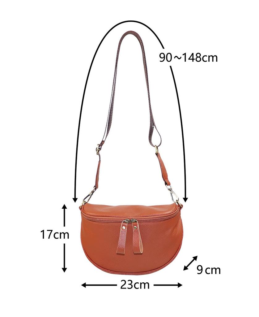 Toyooka Kobo Lightweight Shoulder BagBody Bag, Approximately 330g, Unisex, Genuine Leather, Crossbody Bag, Olive, 602003