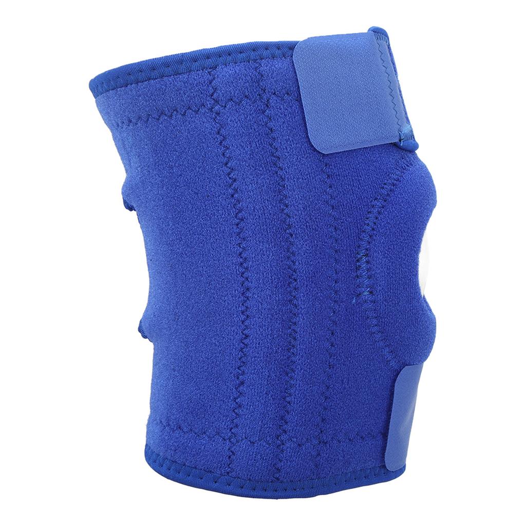 Patella Knee Brace Blue Hook and Loop Design Strong Support Knee Strap for Outdoor Sports Fitness