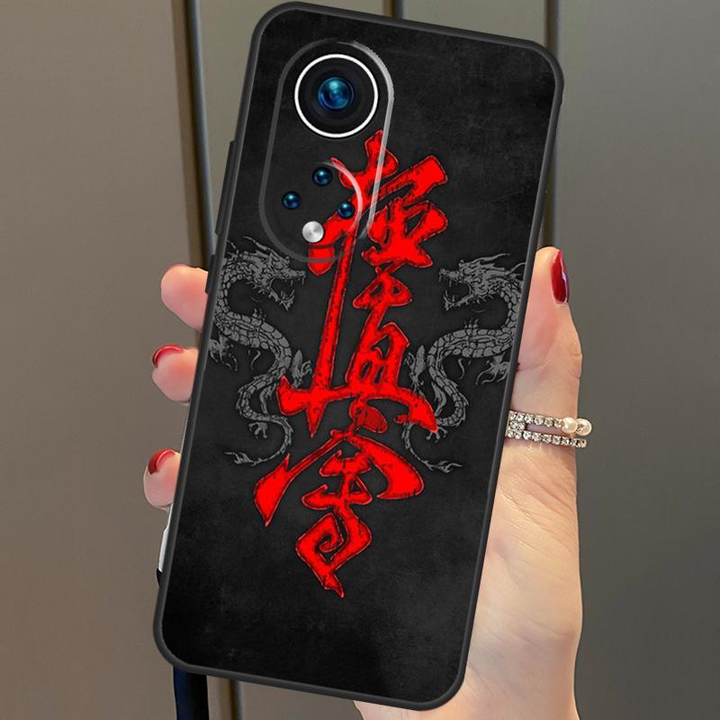 Oyama Kyokushin Karate For Huawei P20 P30 P40 Lite Pro P Smart 2019 Nova 9 5T Telefondeksel For Honor 50 8X 9X 10i