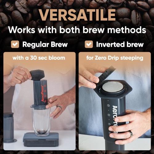 ALTURA The MESH XL Stainless Steel Filter for AeroPress Coffee Makers - Reusable Metal Filter Replacement for Rich Flavor, Travel, and Eco-Friendly Br