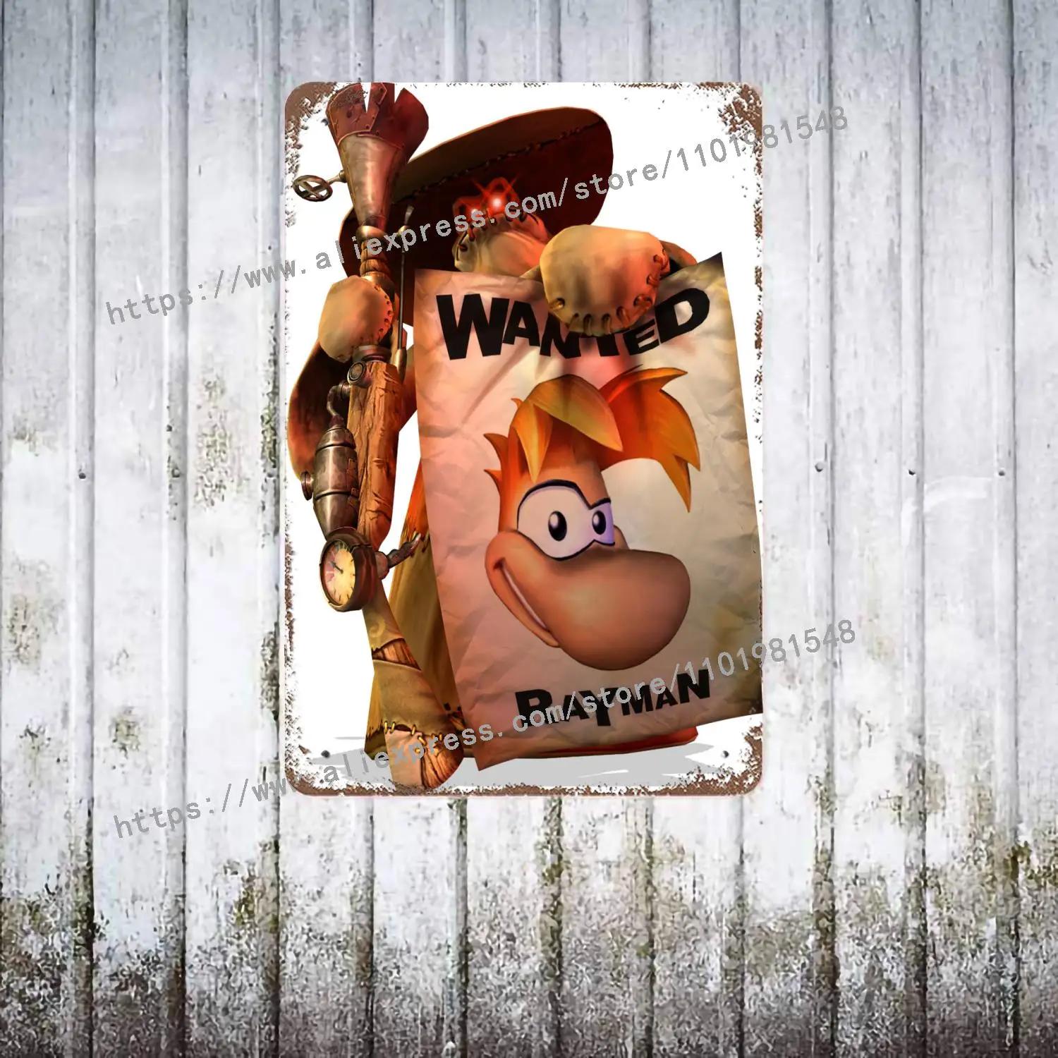 

Rayman Legends Definitive Edition Poster Vintage Tin Sign Metal Sign Decorative Plaque for Pub Bar Man Cave Club Wall Decoration 30x40cm(11.8x15.7inch)
