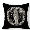 Zodiac Inspiration Print Cushion Cover, Durable & Stain-Resistant, Sofa & Bedroom Pillowcase