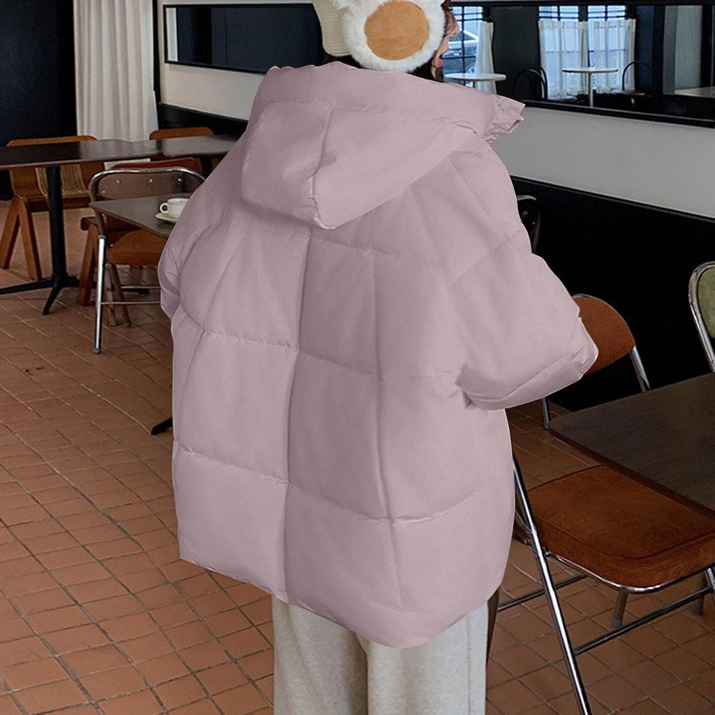 Damen Wintermantel Warme Jacke Mit Kapuze Frauen Verdicken Leichte Mäntel Damen Oberbekleidung