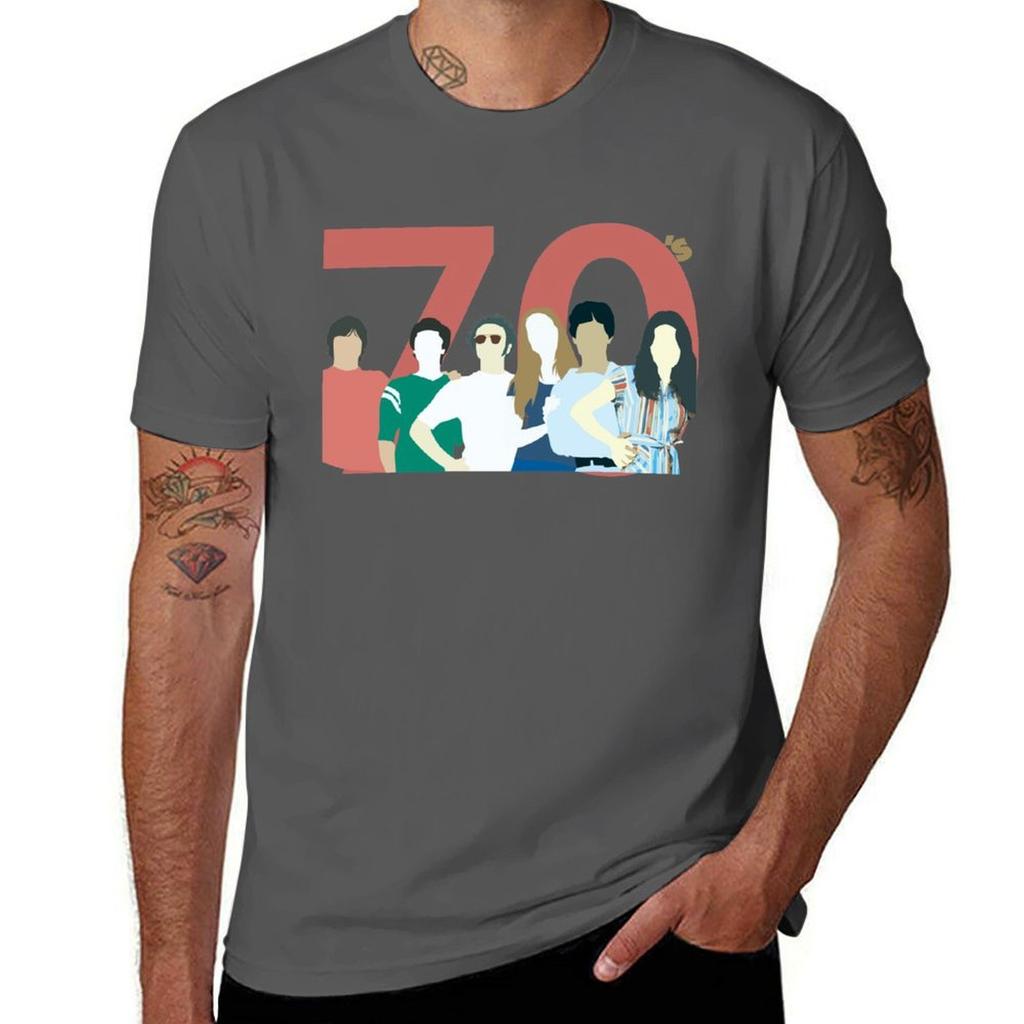 That 70s Show Retro Look Tshirt Lightweight Gym Training Tshirt