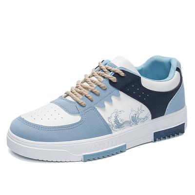 Trend Vielseitige Dicke Sohle Schuhe Frühling Neu Atmungsaktiv Kleine Weiße Schuhe Herren Sport und Freizeit Trendschuhe