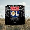1PC Lyon Football Crest Design Printed Soft Flannel Blanket Throw for Adult Bedroom Living Room Sofa Camping Travel Fan gifts Christmas Gifts
