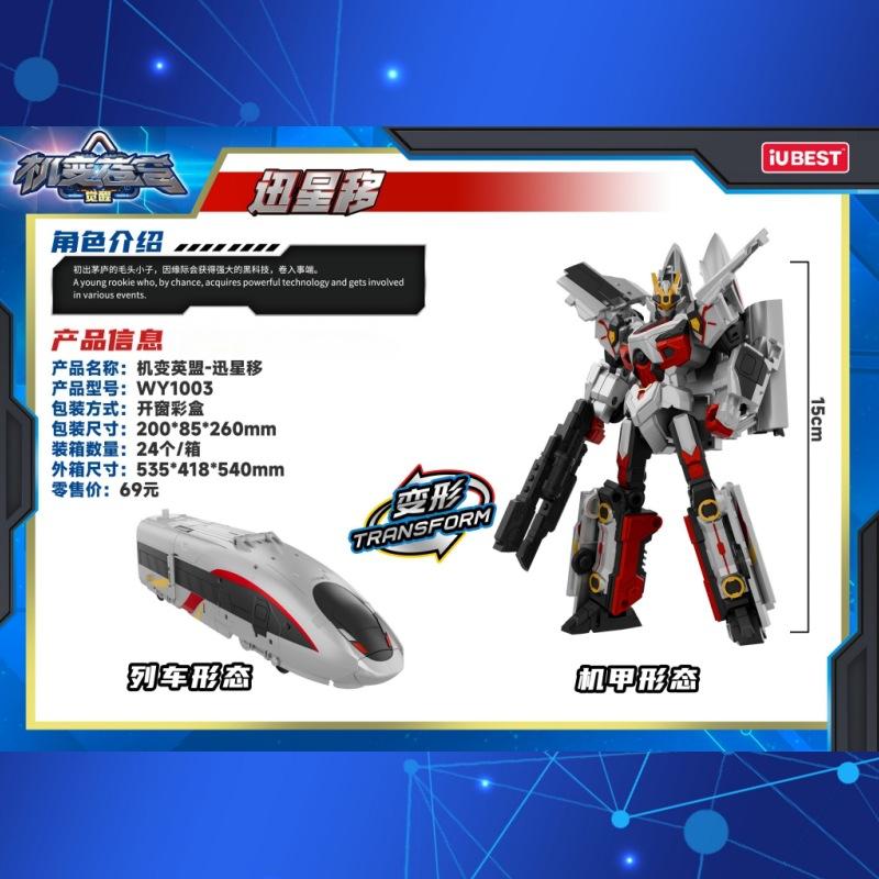 Transformersi Sky Awakening Ciężarówka Pociąg Robot Transformowalny dla Dzieci Podwójna Forma Mecha Zabawka Męska