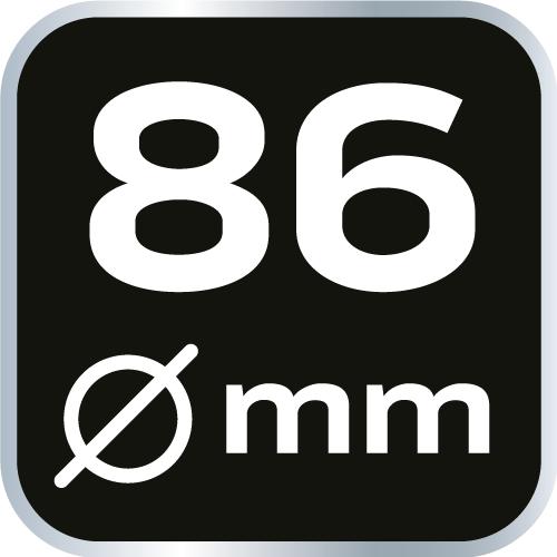 Oil filter socket 86 mm, 16-point