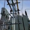 35kV Fully Insulated Purple Copper Power Station Busbar with IP68 Protection for High Current Transformer Connection.