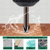 Metal Cross Hexagon Tile Drill  Bit Glass Ceramic Hole Opener Alloy Triangle Drill Size 3mm 4mm 5mm