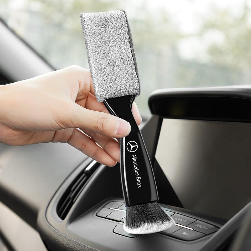 Car Air Conditioning Air Outlet Cleaning Dust Removal Soft Brush Cleaning Tool For Mercedes Benz AMG W212 W205 W246 W177 W176 W213 GLC GLE GLS Laser