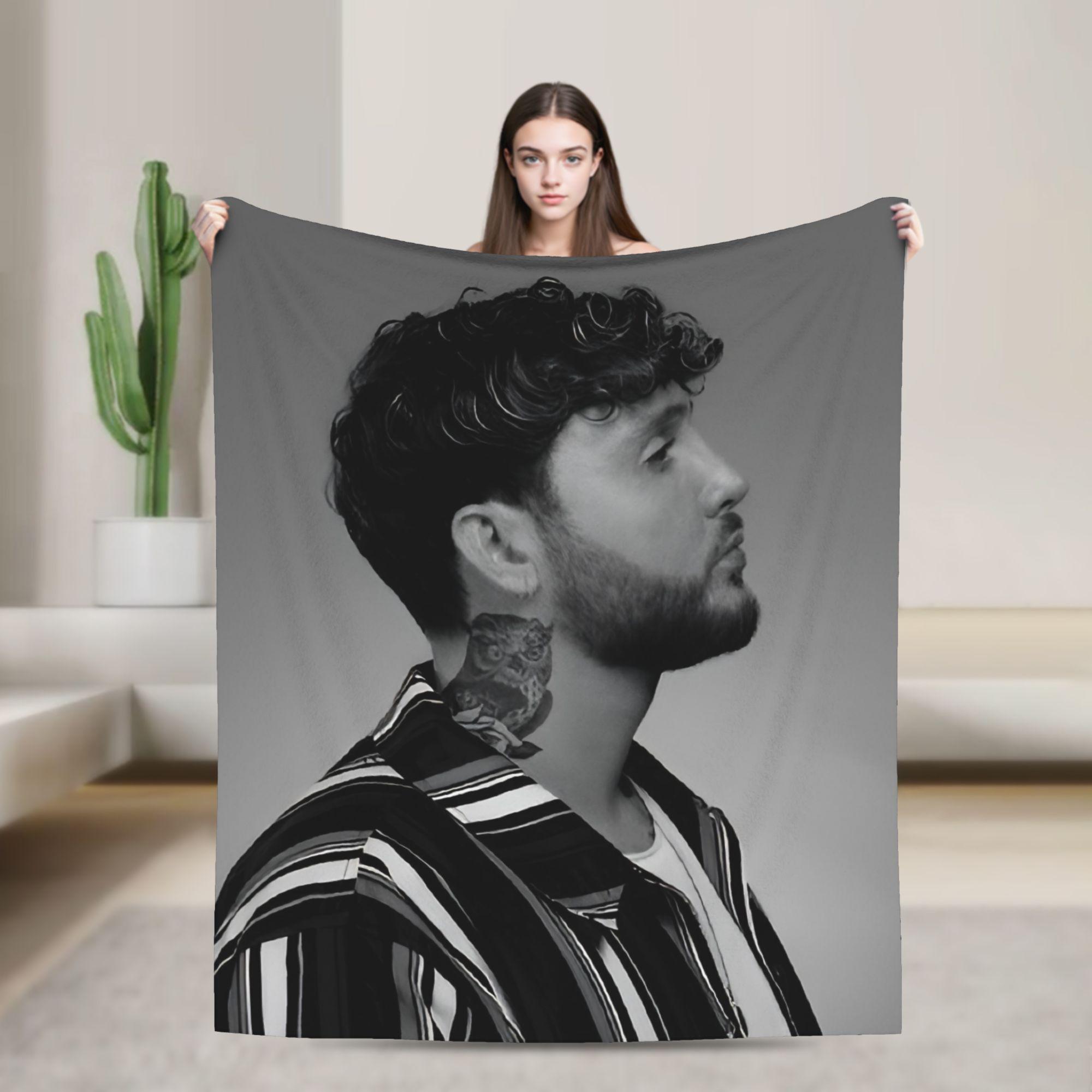 

James Arthur Pisces World Tour Blanket Multiple Sizes Soft Fuzzy Plush Throw Blankets for Sofa Couch and Bed 150x200cm
