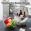 4L/8L Plastic Ice Bucket For Drinks And Parties Perfect For Wine Champagne Mimosa Cocktail Bar Outdoor Picnic Fruit Storage Bask